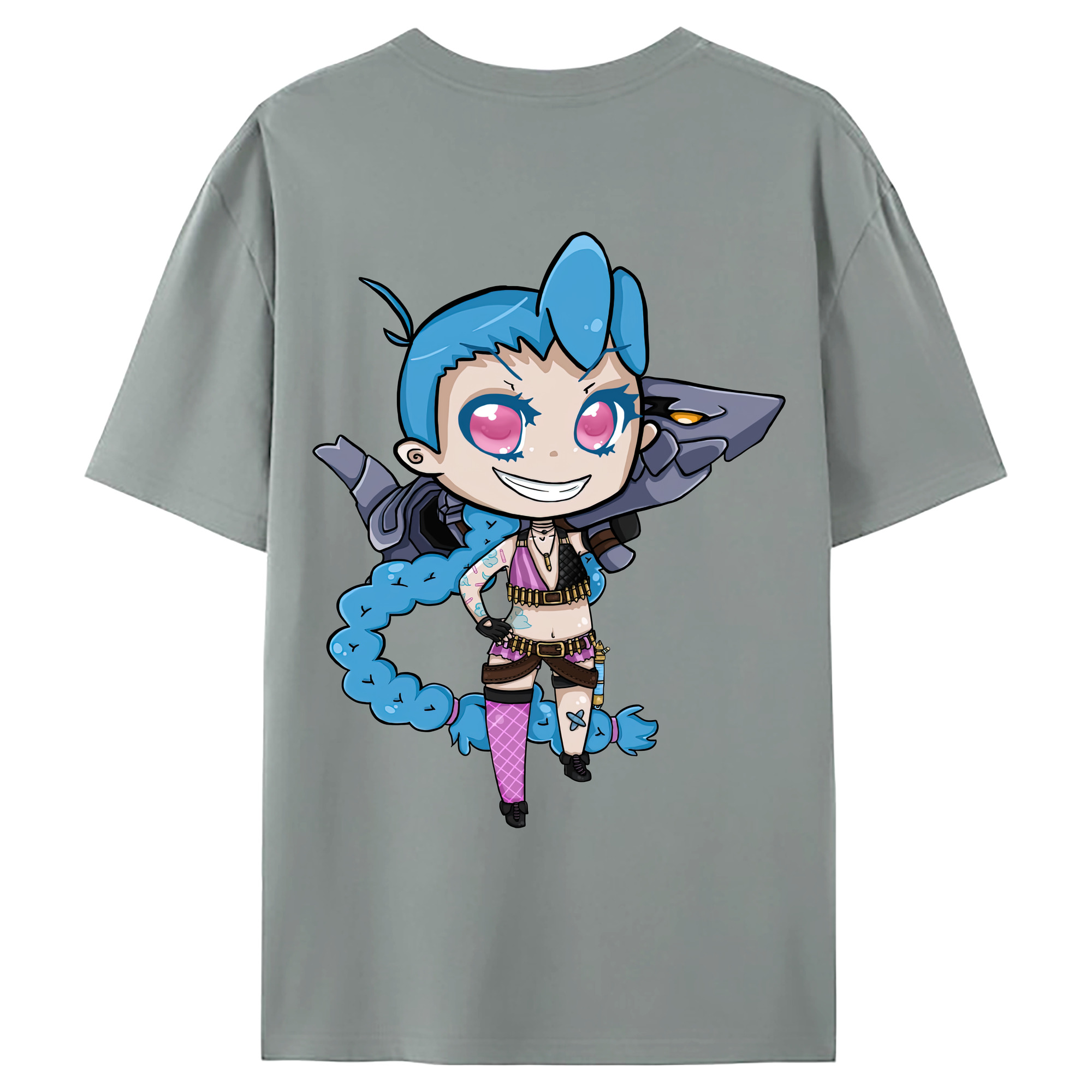 （画像用） リーグ・オブ・レジェンド League of Legends LOL 綿100％ メンズ半袖Tシャツ（バックプリント） 通気性